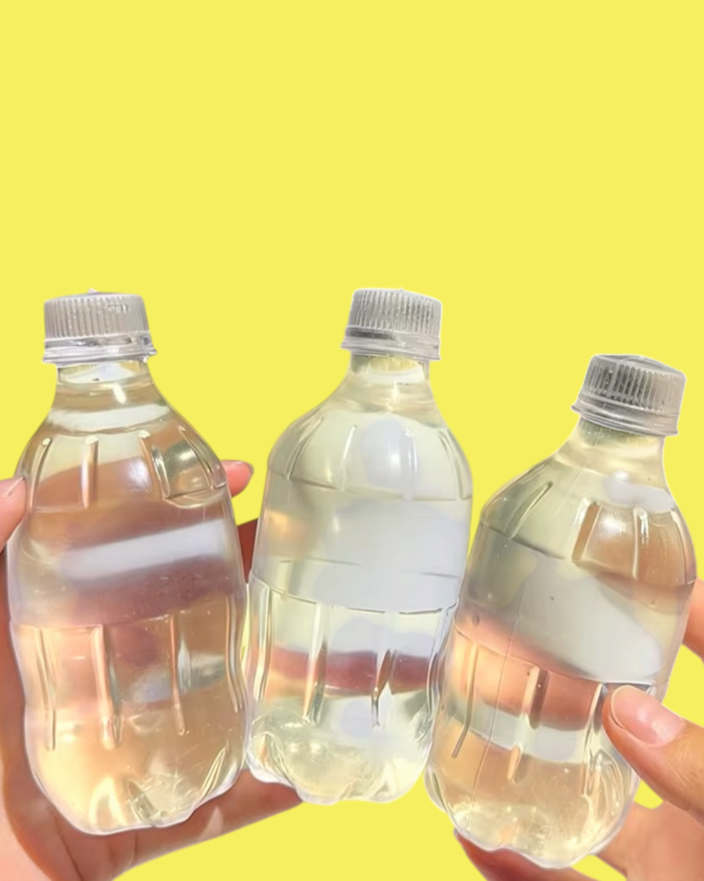 Crystal Clear Water Bottle Squishy