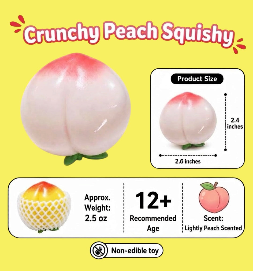 (Crunchy) Peach Squishy