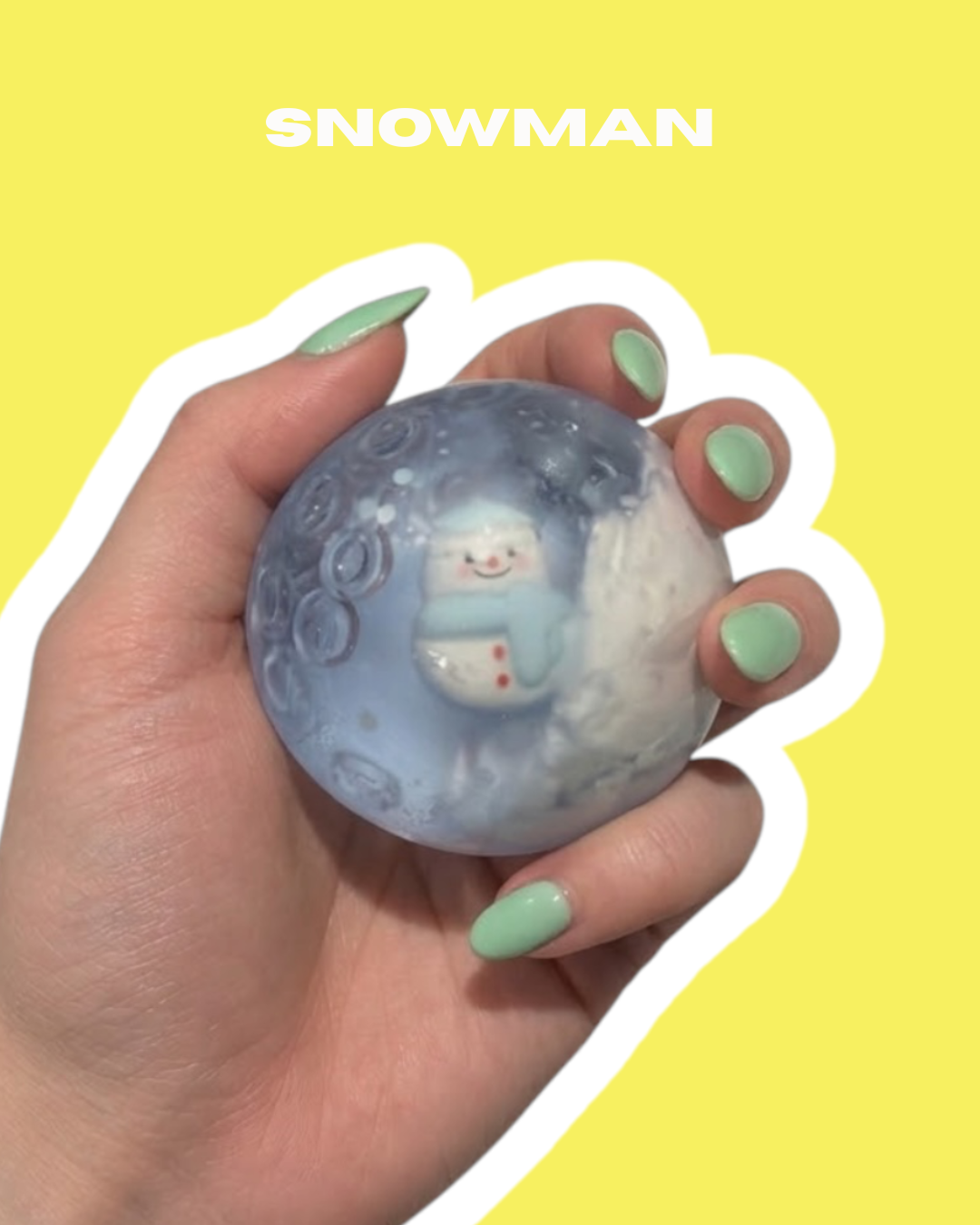 Clay Mixing Ball Squishy