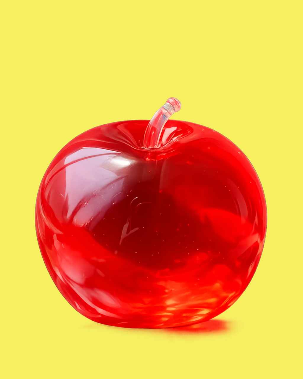 Vaseline Filled Apple Squishy