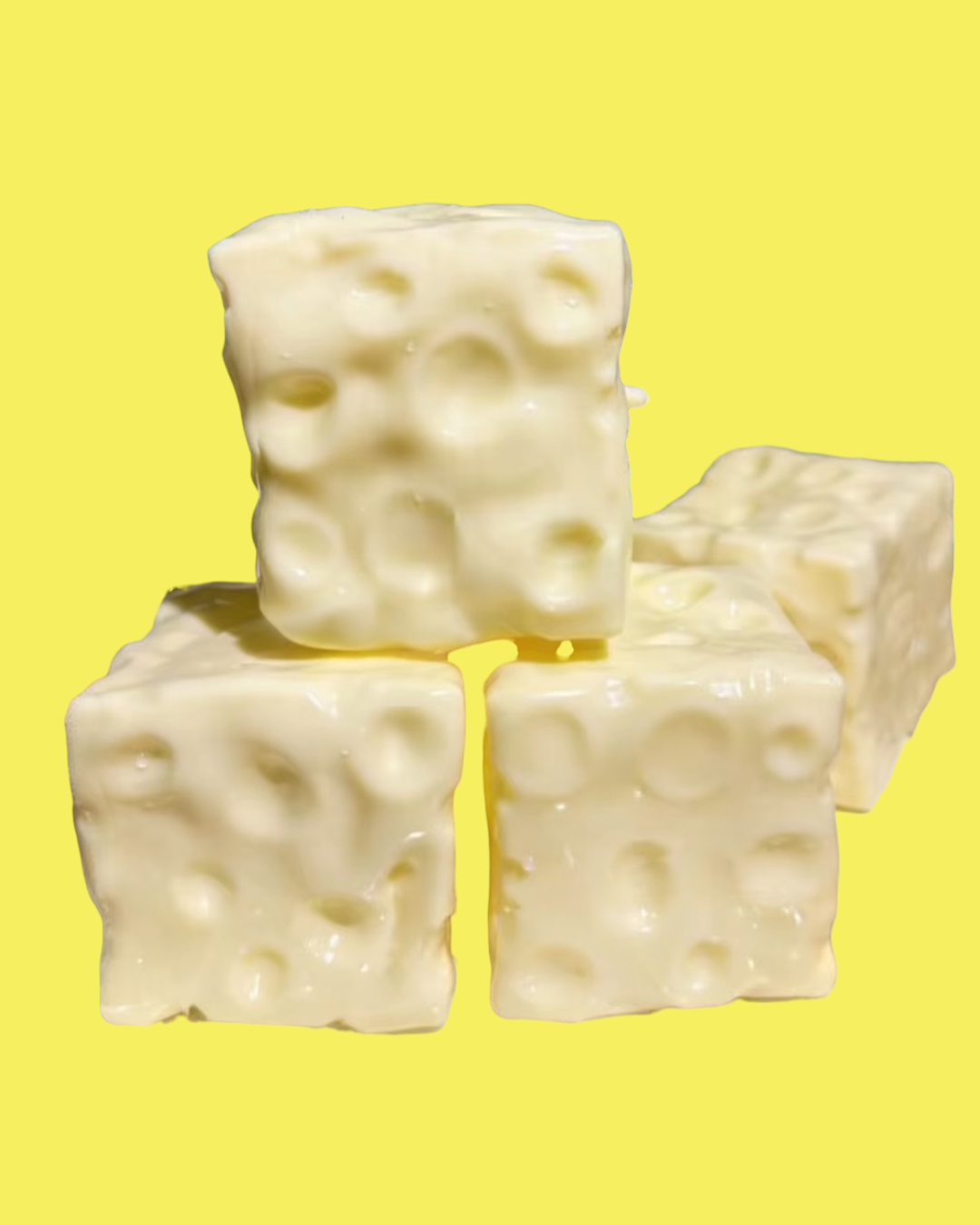Moldable Cheese Block Squishy