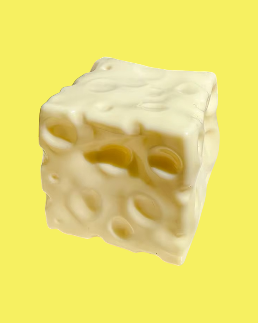 Moldable Cheese Block Squishy