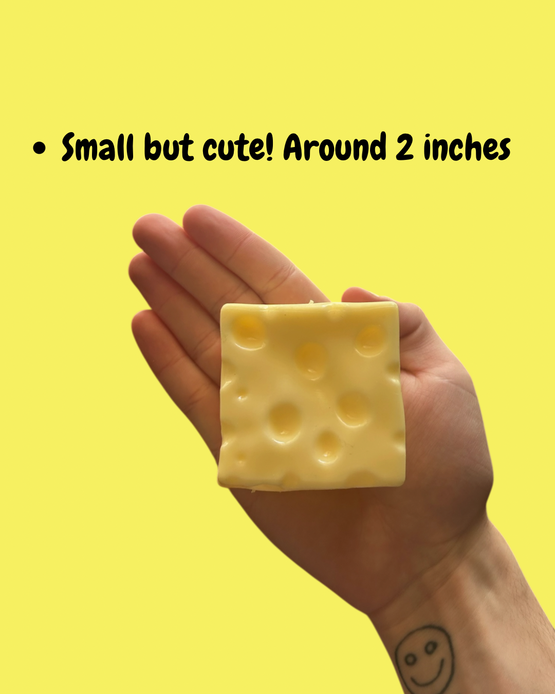 Moldable Cheese Block Squishy