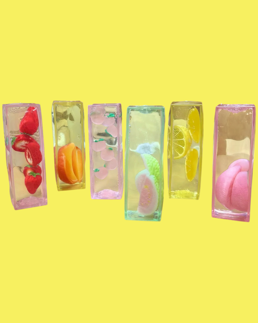 (Jelly Texture) Fruit Bar Squishy