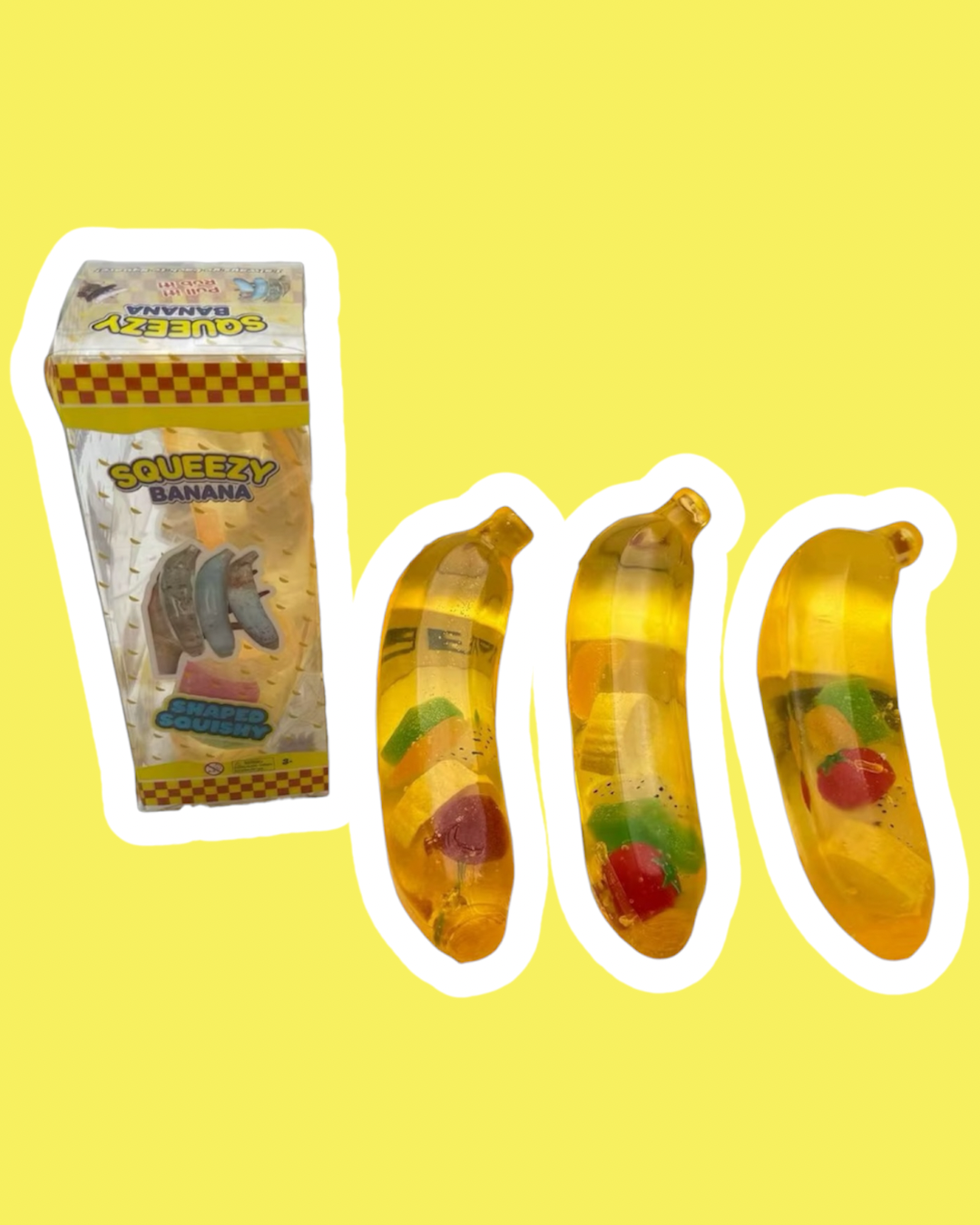 (Sugar Filled) Fruit Banana Squishy