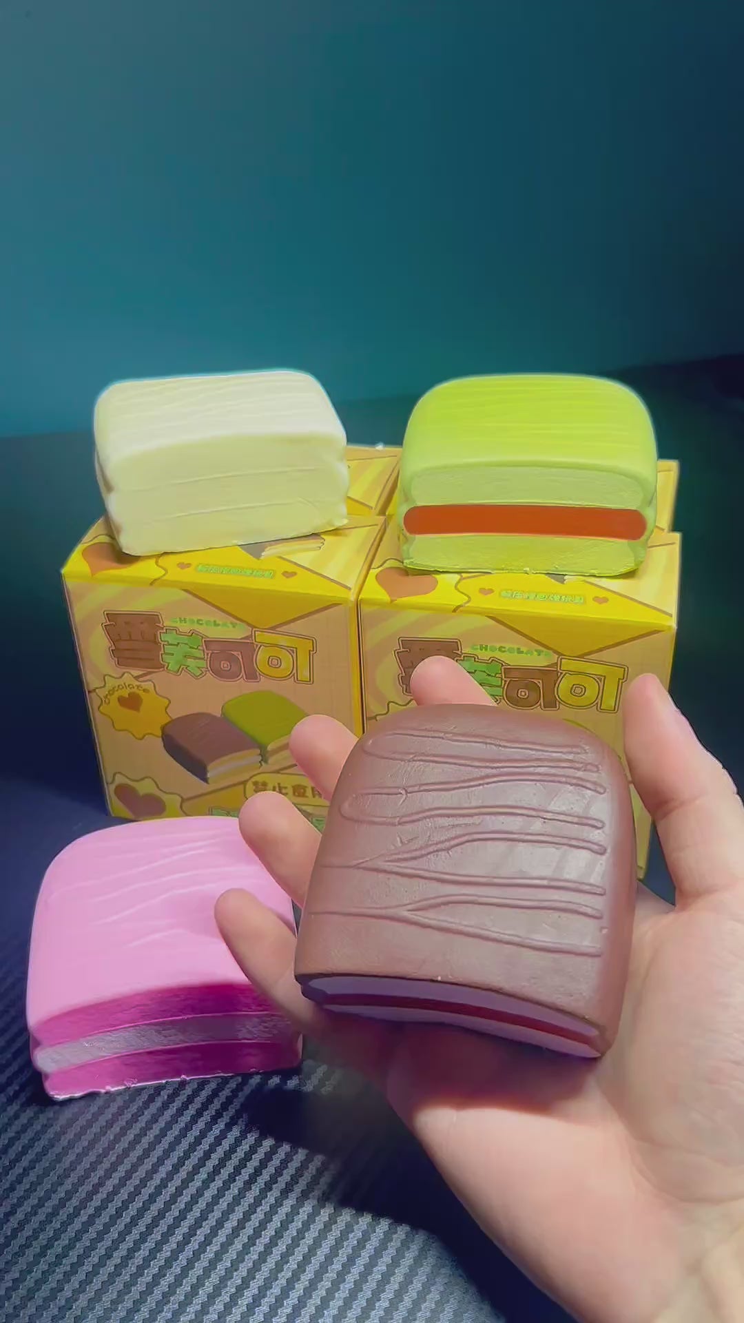 Layered Choco Bar Squishy