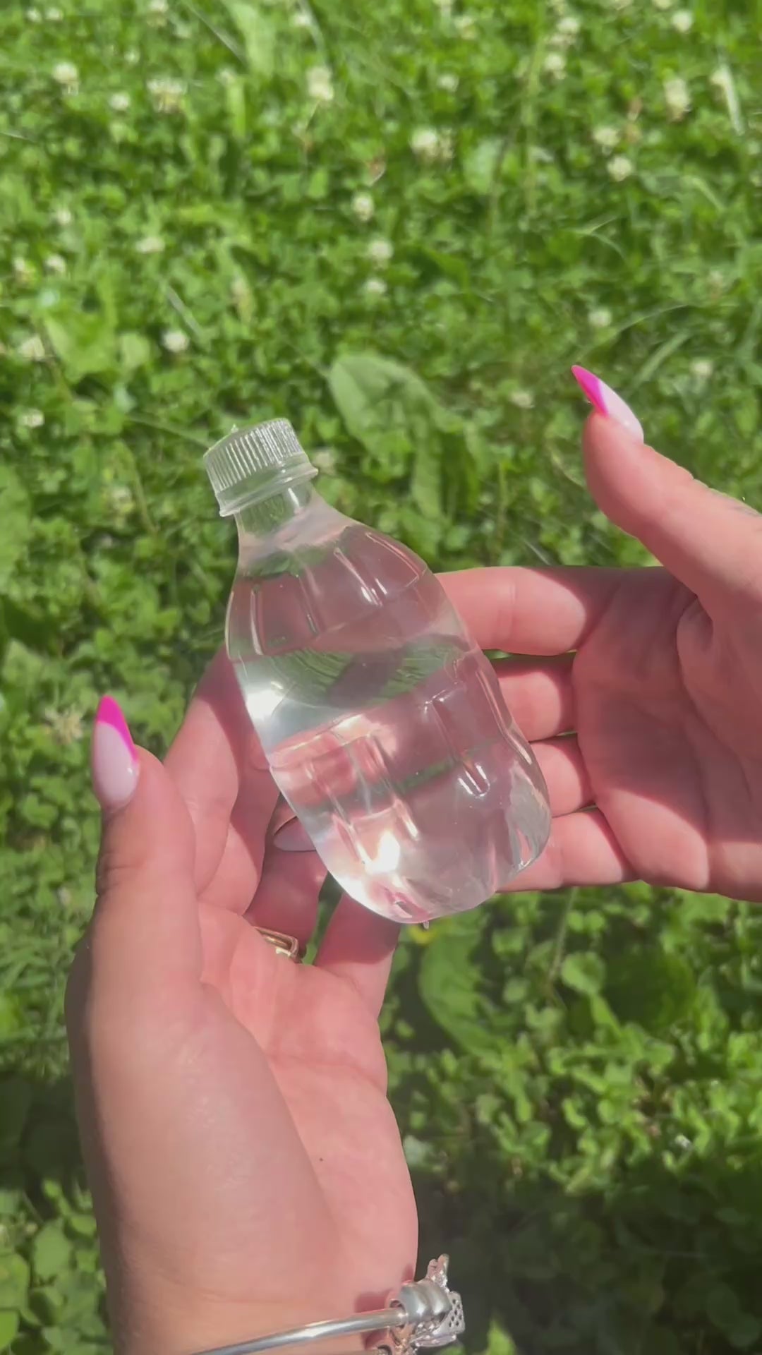Crystal Clear Water Bottle Squishy