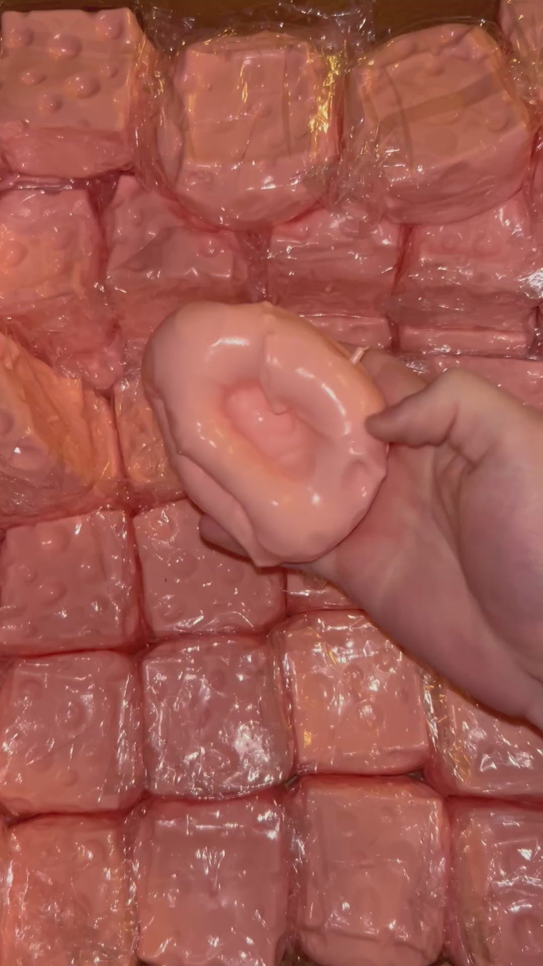 Moldable Cheese Block Squishy