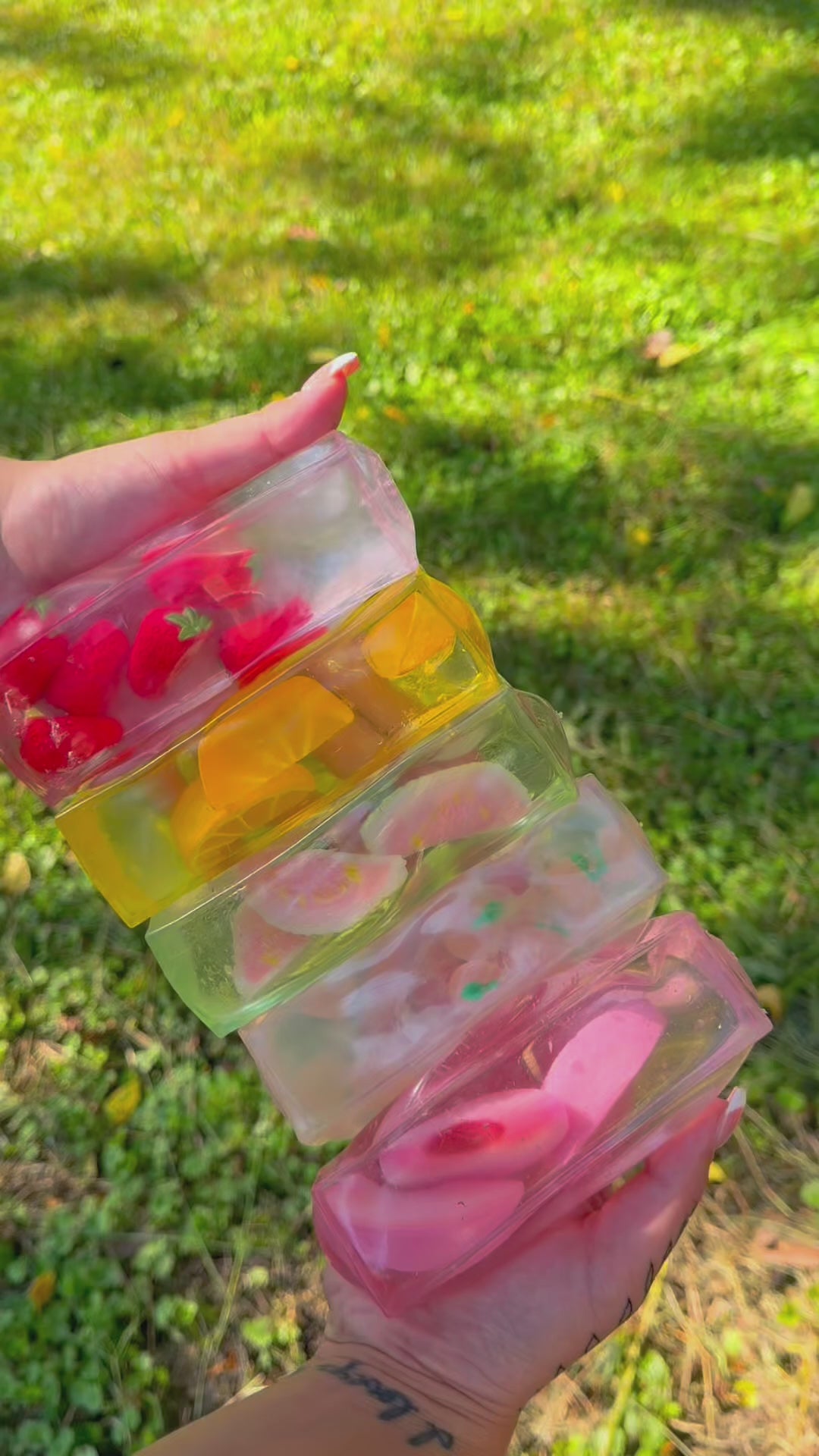 (Jelly Texture) Fruit Bar Squishy
