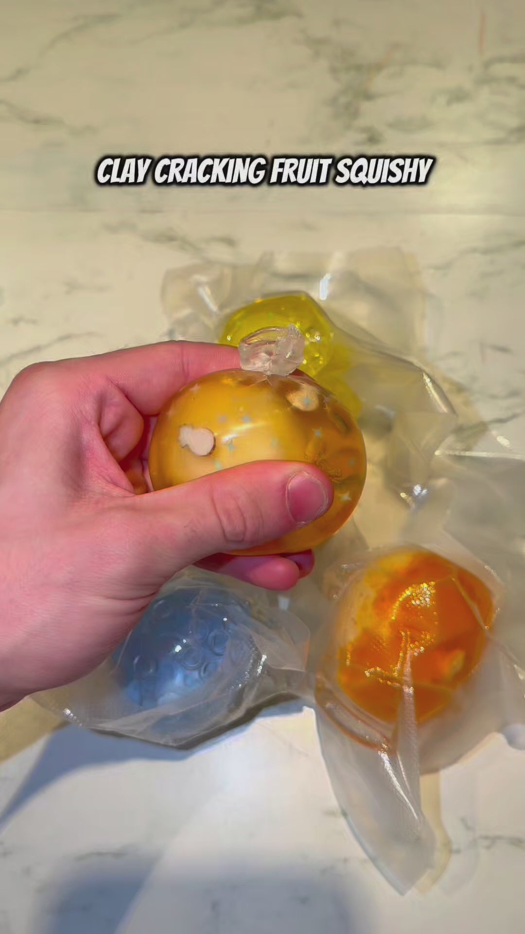 Clay Mixing Ball Squishy